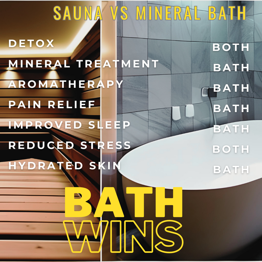 Why Mineral Baths Are Better Than Saunas