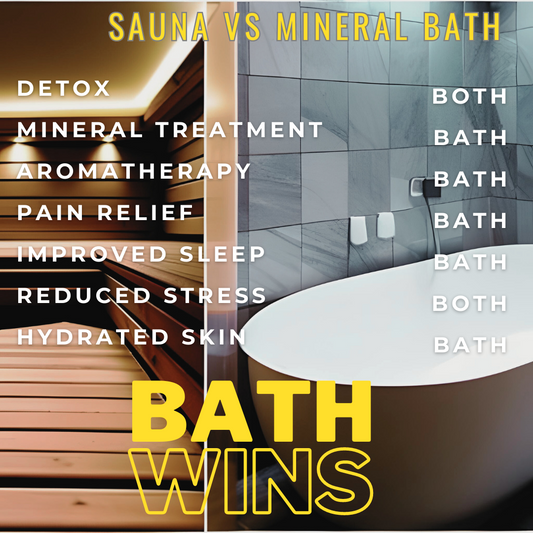 Why Mineral Baths Are Better Than Saunas