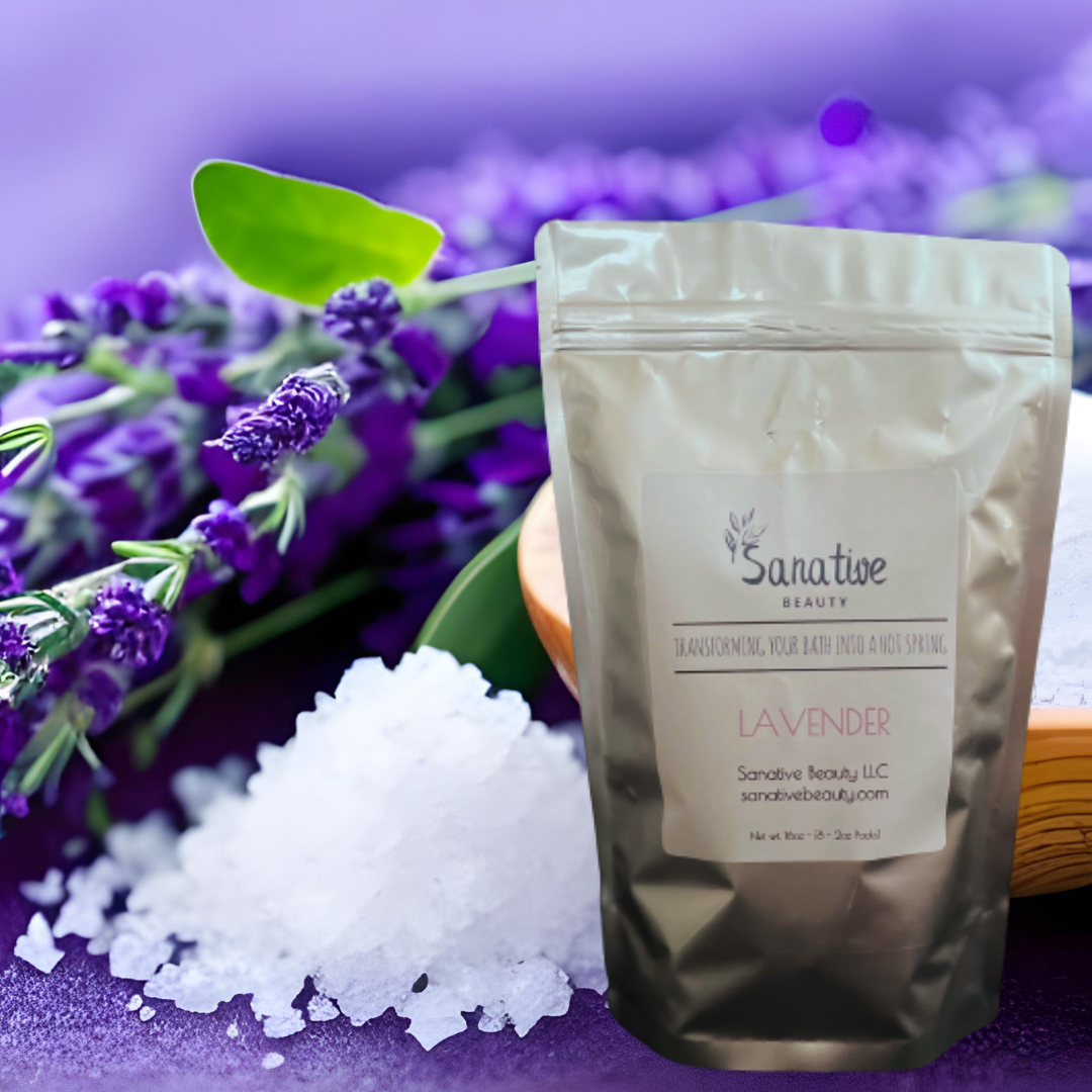 Lavender Bath Powder (8 - 2oz packages)