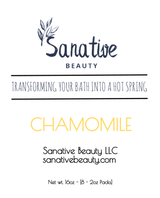 Chamomile Bath Powder (8 - 2oz packages)