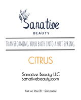 Citrus Bath Powder (8 - 2oz Packages)